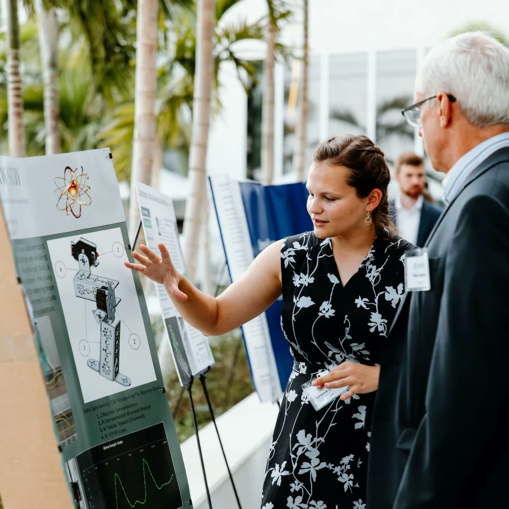 Employers and students at The Institute Job Jamboree